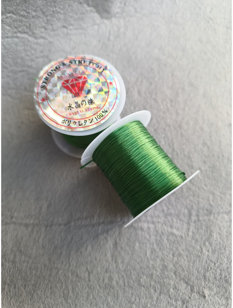 Силіконова гумка. 10 м. зелений