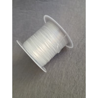 Силиконовая резинка. 10 м. белый