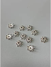 Обіймач для намистин/10 мм/сталь/10 шт.