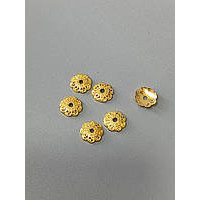 Обіймач для намистин/13 мм/ лимонне золото/10 шт.