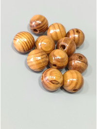 Дерев'яні намистини/16 мм/ ціна за 1 шт./