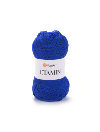 Пряжа акрилова YarnArt ETAMIN / колір синій 429 / 30 г / 180 м / Туреччина
