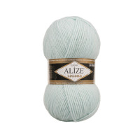 Пряжа ALIZE LANAGOLD колір мятний №522  / 240 м / 100 г / Турція