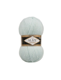 Пряжа ALIZE LANAGOLD колір мятний №522  / 240 м / 100 г / Турція