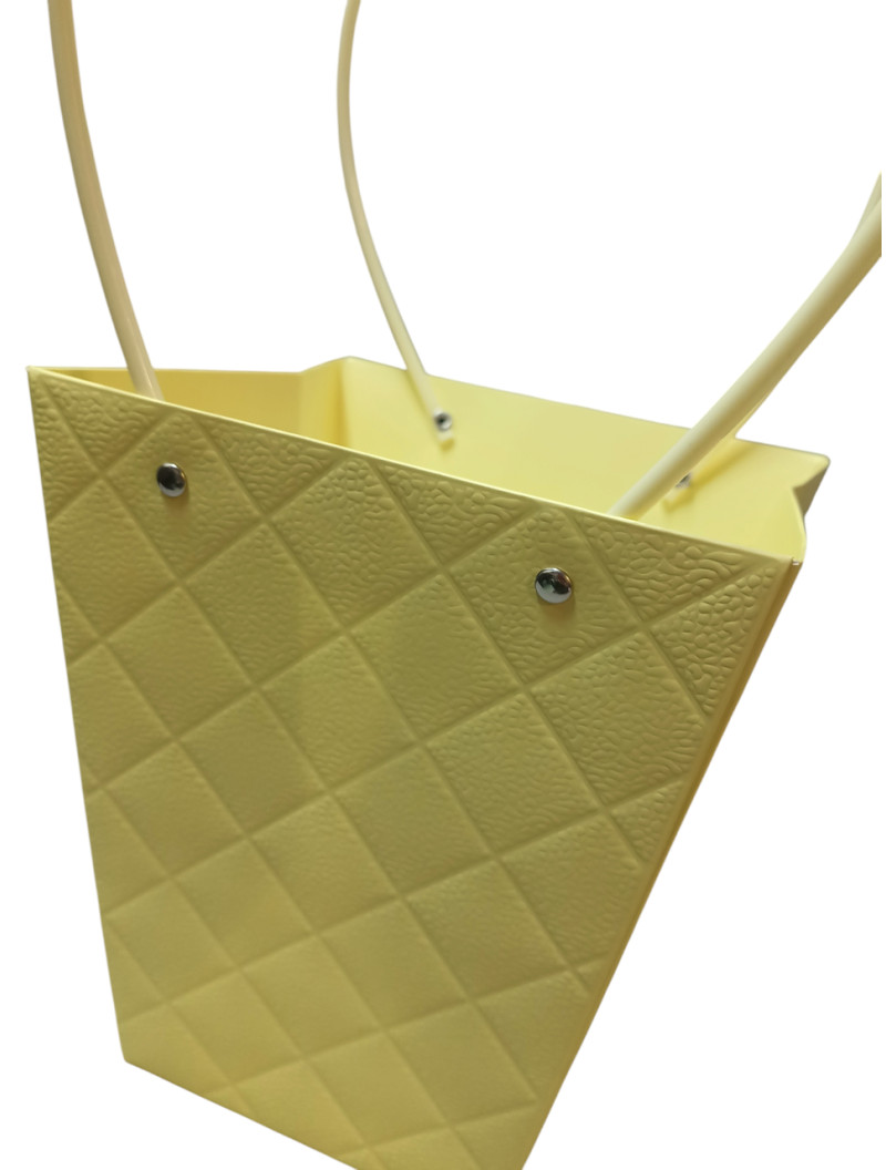 Сумка для квітів жовтий "Shade" велика