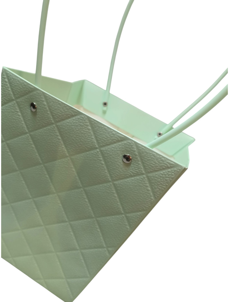 Сумка для квітів ментол "Shade" велика