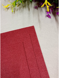 Фетр для рукоділля. Товщина  3 мм. Розмір аркуша 20×30 см. Бордо