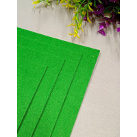 Фетр для рукоділля. Товщина  3 мм. Розмір аркуша 20×30 см. Зелений