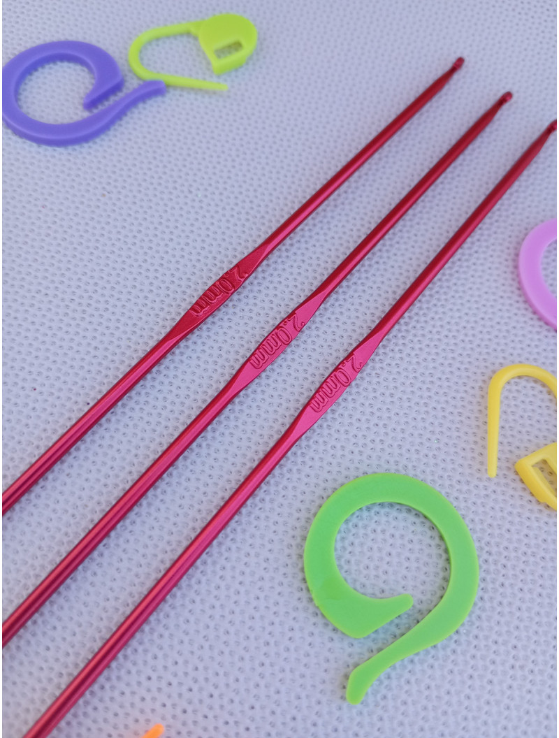 Крючок для вязки металлический. #2