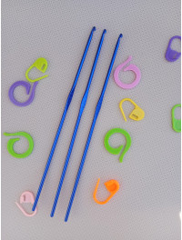 Гачок для в'язання металевий. #2,5