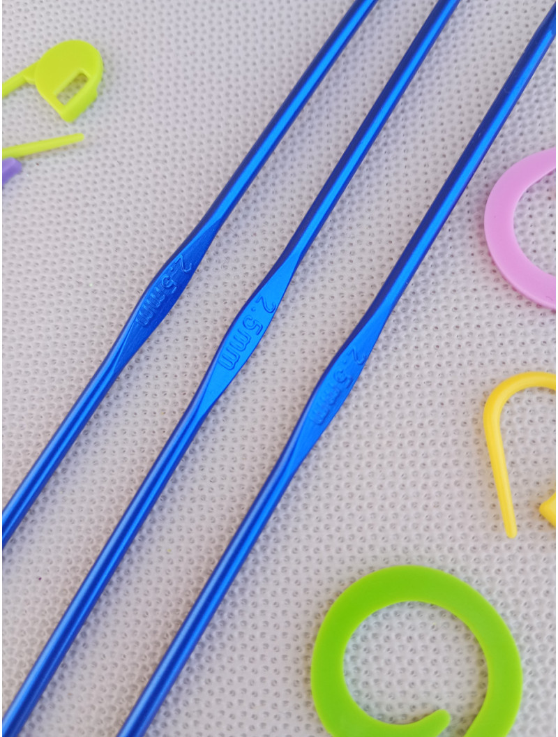 Гачок для в'язання металевий. #2,5