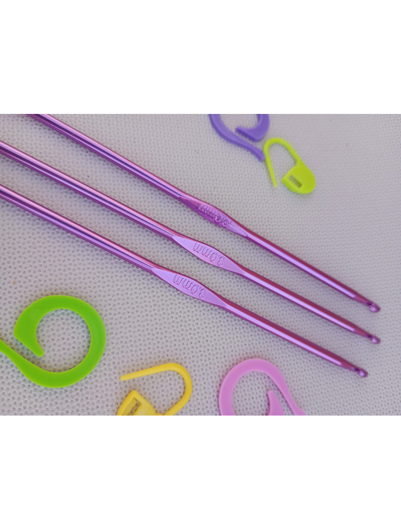 Крючок для вязки металлический. #3