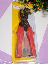 Револьверний дірокол, пробійник/3 круглих 3 овальних