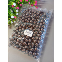 Пластикові люкс намистини/12 мм/кель/250 грамів