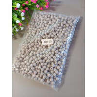 Акрилові намистини/8 мм/сірі/250 грамів