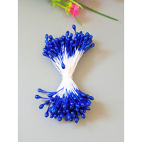 Тичинка 3 мм/синій/95-98 шт./глянець двостороння