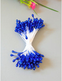 Тичинка 3 мм/синій/95-98 шт./глянець двостороння