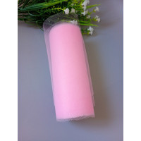 Фатин сітка/15 см/рожевий/відріз раз на 1 метр