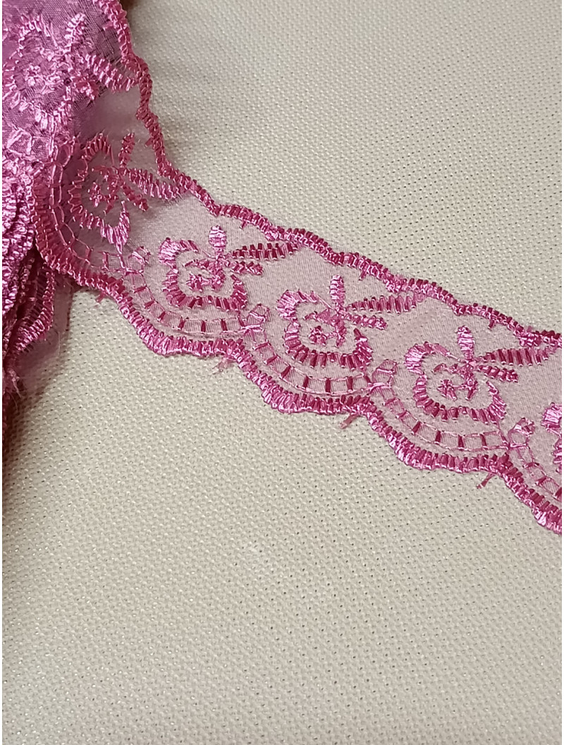 Мереживо яблучко/ширина 4 см/10 ярдів/