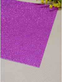 Фоаміран із глітером/20×30/Бузковий