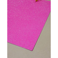 Фоміран із глітером/20×30/малиновий