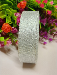 Стрічка парча/55 см/Срібло/23 метри