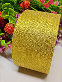 Стрічка парча/5 см/ Золото/23 метри