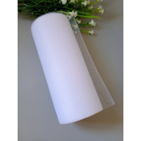 Фатин сітка/15 см/білий/відріз кратно 1 метр