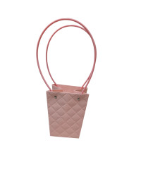 Сумка для квітів рожевий "Shade" середня