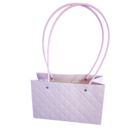 Сумка для квітів квадратна фіолетовий