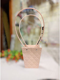 Сумка для квітів пудра "Shade" XS  маленька