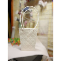 Сумка для квітів біла "Shade" велика