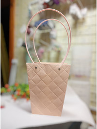 Сумка для квітів пудра "Shade" велика