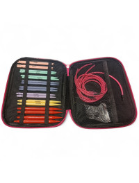 Набір спиць у пеналі/знімний силіконовий трос