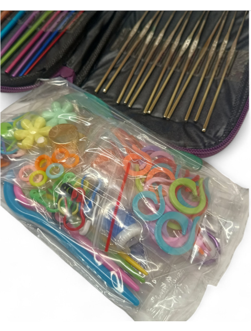 Набір гачків у пеналі/22 шт./