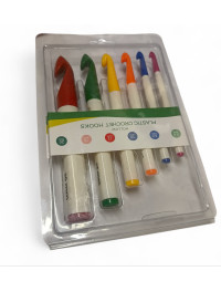 Набір пластикових гачків великих