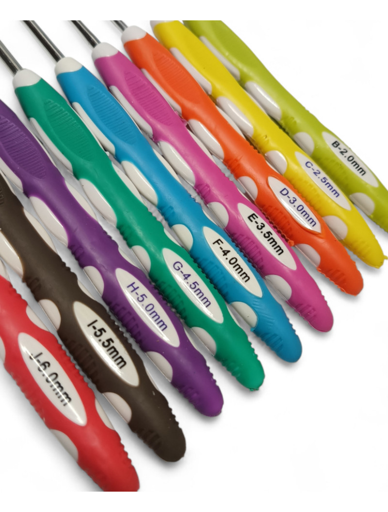 Набір силіконових гачків/9 шт.