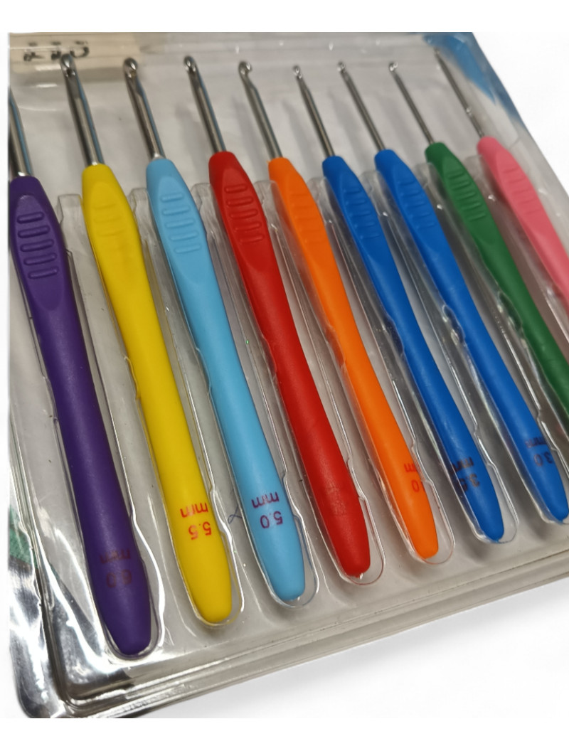 Набір пластикових гачків/9 шт.