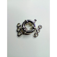 Застібка Шпрингельна на три нитки метал колір: Сталь. розмір: 13мм