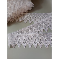 Мереживо/6.5 см/білий