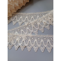 Мереживо/6.5 см/ молочний