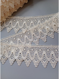 Мереживо/6.5 см/ молочний