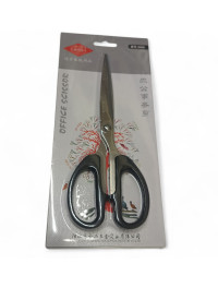 Ножиці універсальні/ 19.2 см/S009/чорна ручка