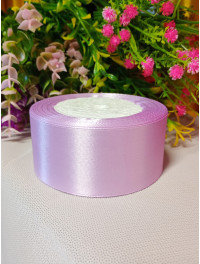 Атласна стрічка 4 см/рулон 23 метри/Лавандовий