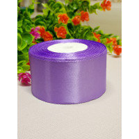Атласна стрічка 4 см/23 м/Бузковий