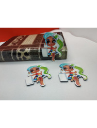 Планер (кабошон) розмір - 4.7×3.5см