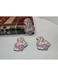 Планер (кабошон) розмір - 2.8×4.2 см