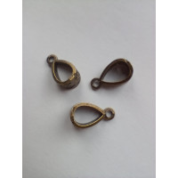 Бейл. Размер -24,8×13,6 мм. Цвет -  бронза. Цена указана за 1 шт.