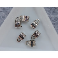 Бейл. Розмір 5×9 мм. Колір — сталь. Ціна за 1 шт.