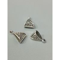 Бейл. Размер - 10*15 мм т. 6 мм. Цвет - сталь. Цена за 1 шт